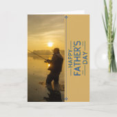 ゴールデンサンセット魚釣りファーザーズデイ シーズンカード (正面)