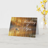 ゴールデンサンセット カード (黄色い花)