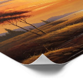 ゴールデンサンセット ポスター (角)