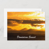 ゴールデンサンセット ポストカード (正面/裏面)
