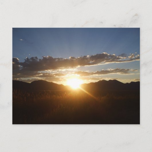 ゴールデンサンセット ポストカード (正面)