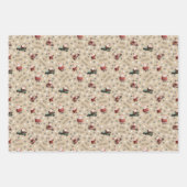 ゴールデンサンタオンライトタン ラッピングペーパーシート (正面)