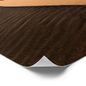 ゴールデンサンド砂丘、デスバレー、カリフォルニア州 ポスター (角)