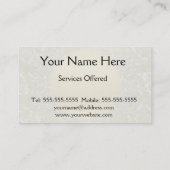 ゴールデンサンバックグラウンド 名刺 (裏面)