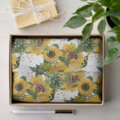 ゴールデンサンフラワーデザイン7 薄葉紙 (ギフト)