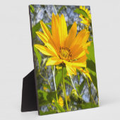 ゴールデンサンフラワー フォトプラーク (側面)