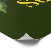 ゴールデンサンフラワー ポスター (角)