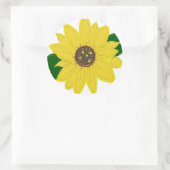 ゴールデンサンフラワー ラウンドシール (バッグ)