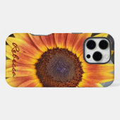ゴールデンサンフラワー iPhoneケース (裏面横)