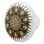 ゴールデンサンフラーム セラミックノブ (右)