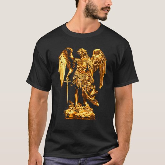 ゴールデンサンミカエル大天使 Tシャツ (正面)