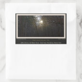 ゴールデンサンライズウィンターフォレスト100年エド 長方形シール (バッグ)