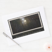 ゴールデンサンライズウィンターフォレスト100年エド 長方形シール (封筒)