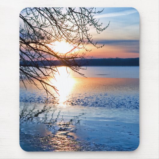 ゴールデンサンライズオーバーレイク マウスパッド (正面)