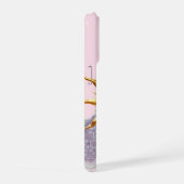 ゴールデンサン エステティックフォンケース - ピンク iPhoneケース (右側面)