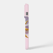 ゴールデンサン エステティックフォンケース - ピンク iPhoneケース (左側面)