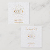 ゴールデンサン スクエア名刺 (正面/裏面)