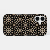 ゴールデンサン レトロ iPhone 16ケース (裏面横)