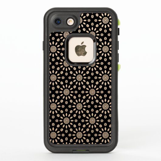 ゴールデンサン レトロ LifeProof iPhoneケース (裏面)