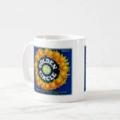 ゴールデンサークルオレンジ コーヒーマグカップ (正面左)