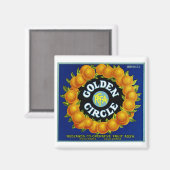 ゴールデンサークルオレンジ マグネット (正面/裏面)