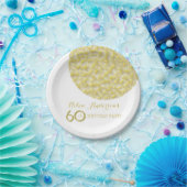 ゴールデンサークル60thバースデーパーティー紙プレート ペーパープレート (パーティー)