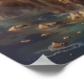 ゴールデンシティパレスミスティカルファンタジースタイル ポスター (角)