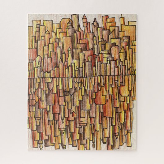 ゴールデンシティ ジグソーパズル (縦)