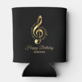 ゴールデンシャイニークレフ、 音符記号 缶クーラー (裏面)