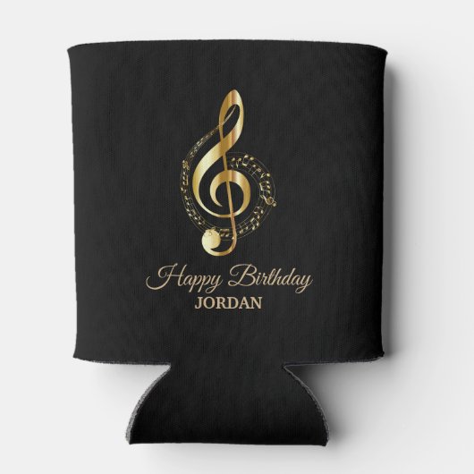 ゴールデンシャイニークレフ、 音符記号 缶クーラー (裏面)