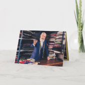 ゴールデンシャインシーズンの挨拶のビジネスモダン シーズンカード (裏面)