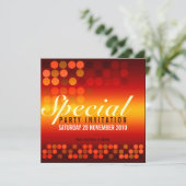 ゴールデンシャインスペシャルパーティの招待状 招待状 (スタンド正面)