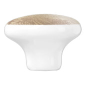 ゴールデンシャインボタニカルトロピカルパーム葉ツリー セラミックノブ (側面)