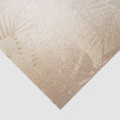 ゴールデンシャイン ボタニカル トロピカル パームツリーの葉 薄葉紙 (詳細)