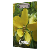 ゴールデンシャワーツリートロピカルイエローフローラ クリップボード (左)
