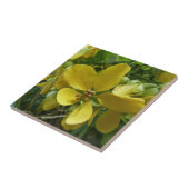 ゴールデンシャワーツリートロピカルイエローフローラ タイル (側面)