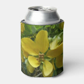 ゴールデンシャワーツリートロピカルイエローフローラ 缶クーラー (缶正面)