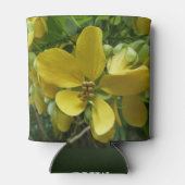 ゴールデンシャワーツリートロピカルイエローフローラ 缶クーラー (裏面)