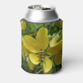 ゴールデンシャワーツリートロピカルイエローフローラ 缶クーラー (缶裏面)