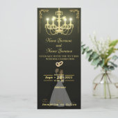 ゴールデンシャンデリア 招待状 (スタンド正面)