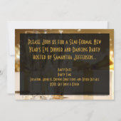 ゴールデンシャンパン大晦日 招待状 (裏面)