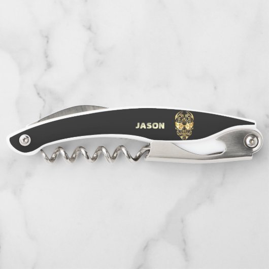 ゴールデンシュガースカル ソムリエナイフ (裏面)