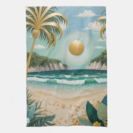 ゴールデンショアーズ キッチンタオル (縦)