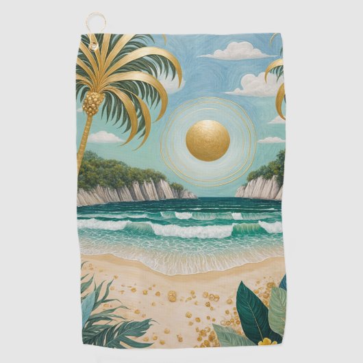 ゴールデンショアーズ ゴルフタオル (正面)