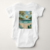 ゴールデンショアーズ ベビーボディスーツ (裏面)