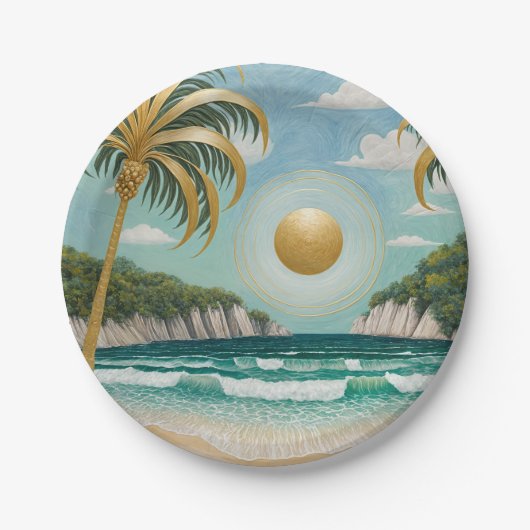 ゴールデンショアーズ ペーパープレート (正面)