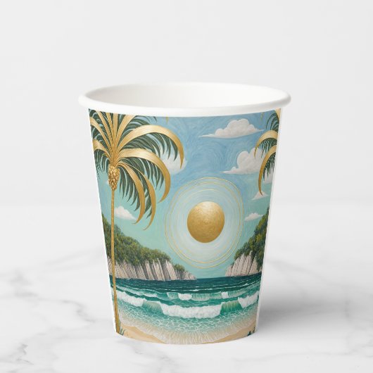 ゴールデンショアーズ 紙コップ (正面)