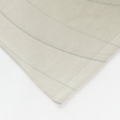 ゴールデンシルバーフラワーファンタジー抽象芸術フラクタル フリースブランケット (角)