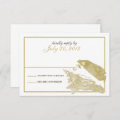 ゴールデンシーシェル応答カード 出欠カード (正面/裏面)