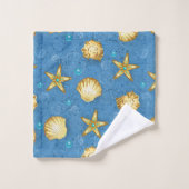 ゴールデンシーシェル バスタオルセット (ウォッシュタオル)